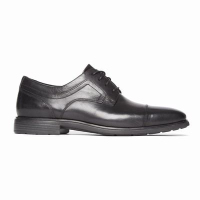 Rockport DresSports Business 2 Plain Cap Toe Oxfords Schuhe Herren Schwarz XCU-837951